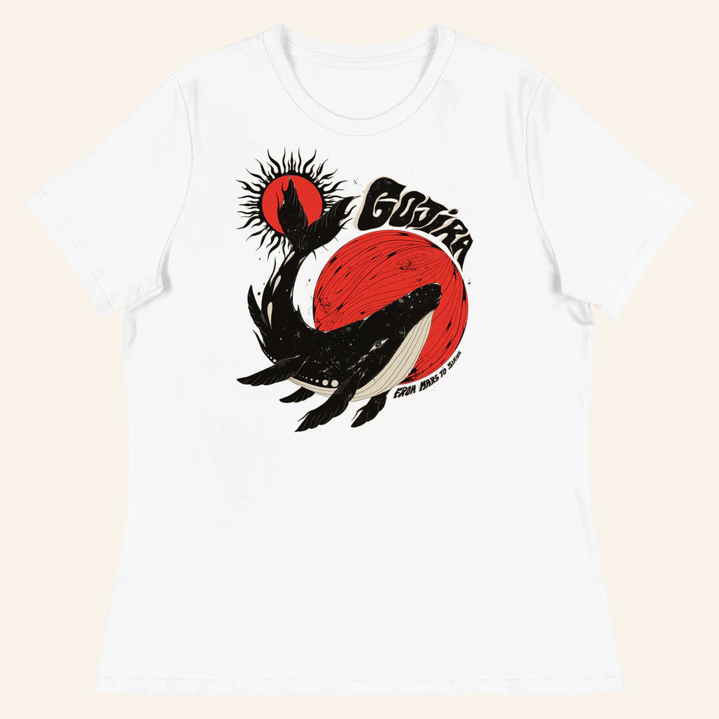 Gojira Merch Whale Moon Sun T-Shirt Music Lover Gifts For Him - Gypsysystersgift