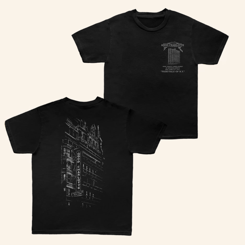 Good Charlotte Merch Fairytale Of New York T-Shirt Christmas Gift Ideas For Him - Gypsysystersgift