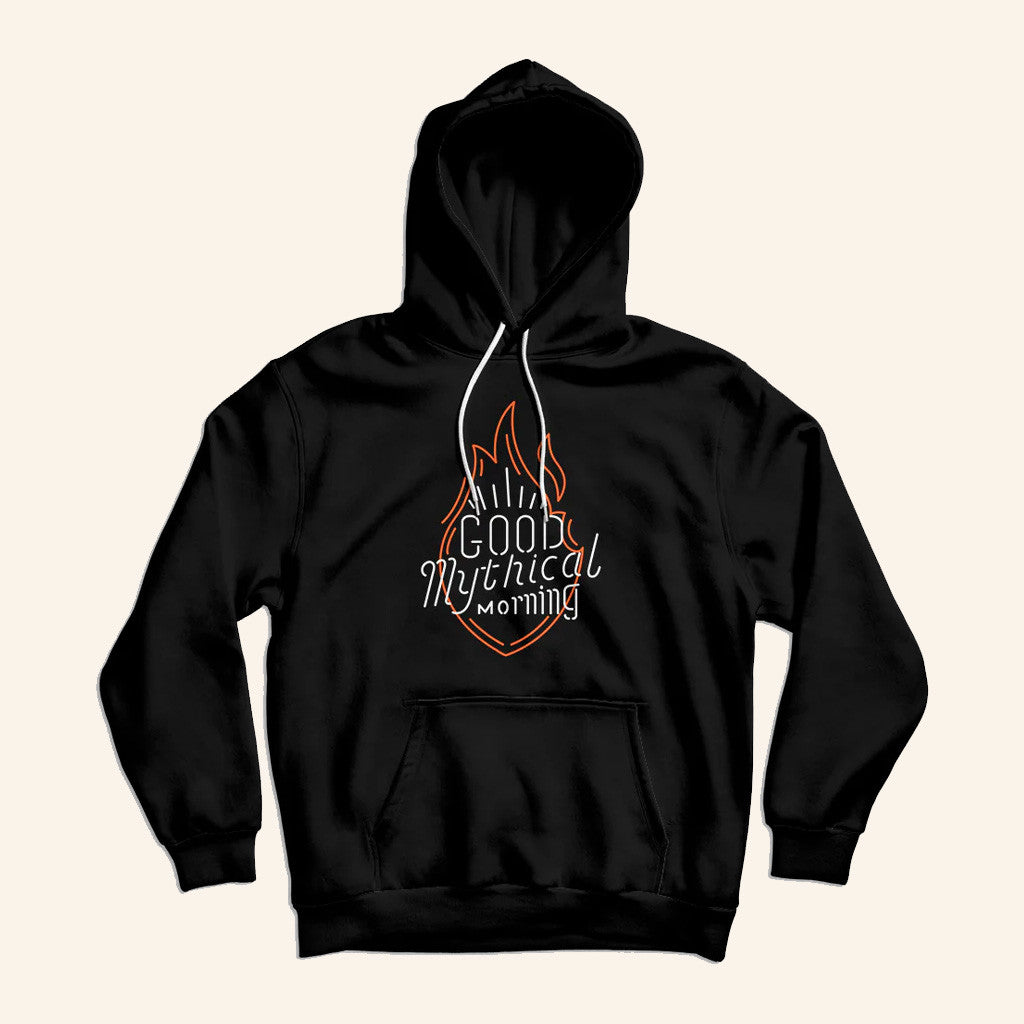 Good Mythical Morning Merch GMM Neon Sign Hoodie Birthday Gift Ideas For Him - Gypsysystersgift