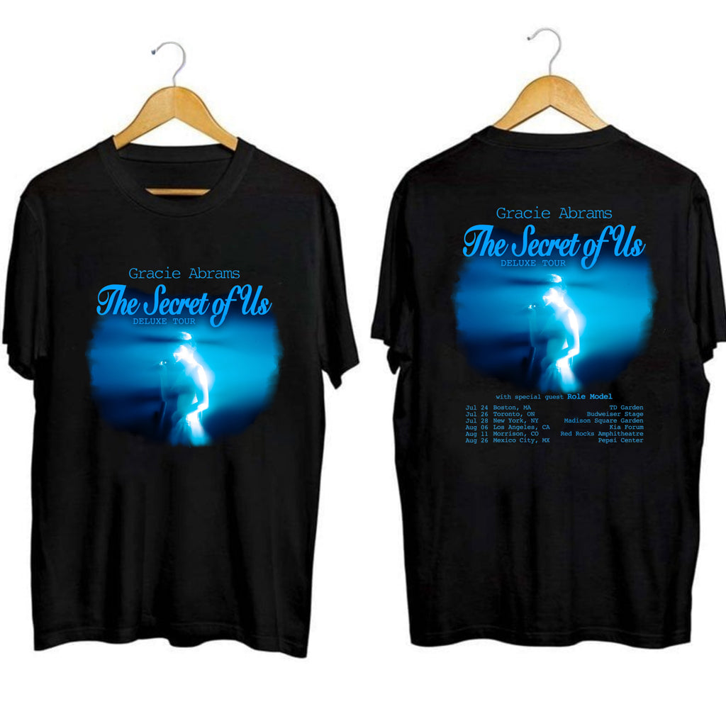 Gracie Abrams The Secret Of Us Deluxe Tour Shirt Gracie Abrams Merch Presents For Her - Gypsysystersgift