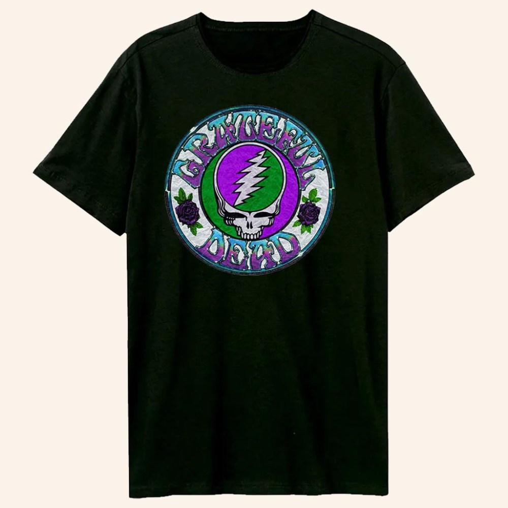 Grateful Dead Merch Stealie T-Shirt Best Gifts For Rock Music Lovers - GypsysystersGift