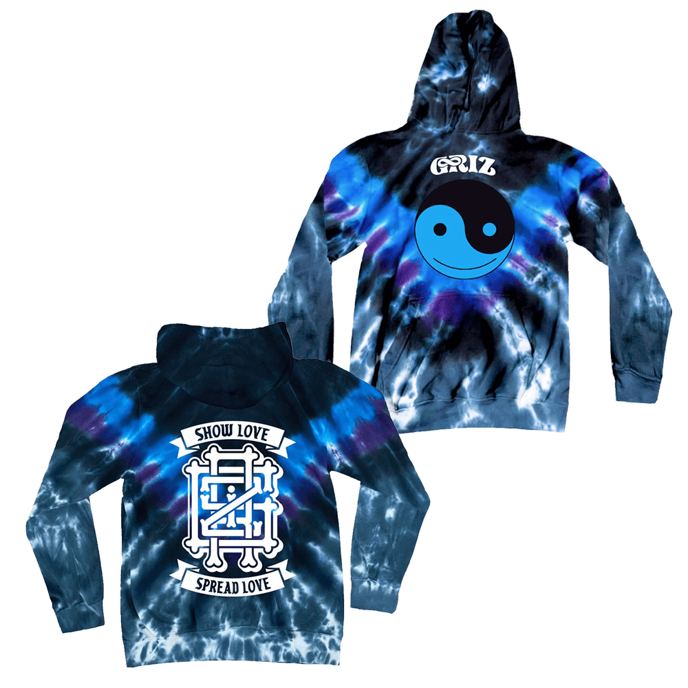 Griz Merch Griz Galaxy Skies Tie Dye Hoodie Gifts For DJ Fans Birthday Gift for Husband - Gypsysystersgift