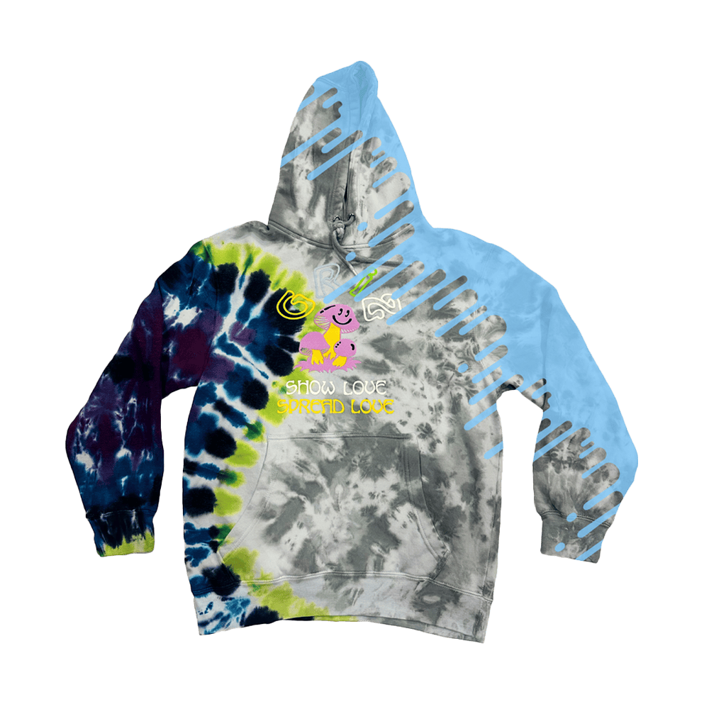 Griz Merch Griz Shroom Bloom Sidewinder Tie Dye Hoodie Gifts For DJ Fans Country Boy Gift - Gypsysystersgift