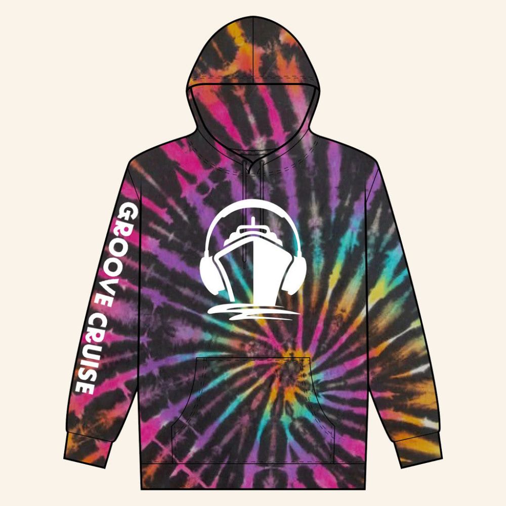 Groove Cruise Merch Groove Cruise Tie Dye Hoodie Good Gifts For Boyfriend - Gypsysystersgift
