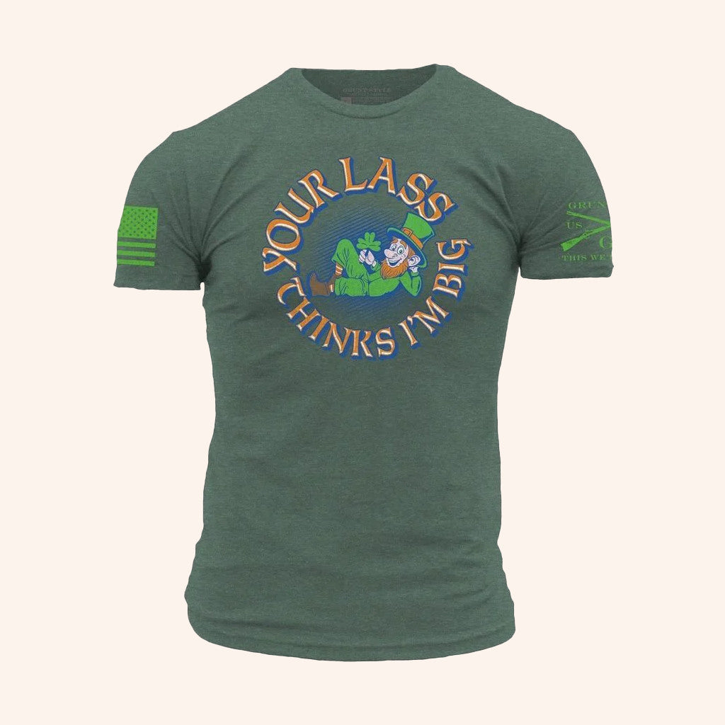 Grunt Style Merch I'm Big T-Shirt St Patrick's Day Gift Ideas For Men - GypsysystersGift
