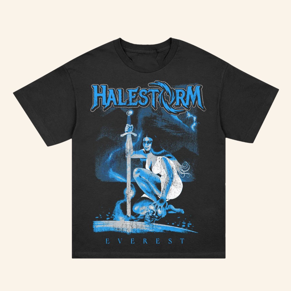 Halestorm Merch Priestess Everest T-Shirt Christmas Gift Ideas For Her - Gypsysystersgift