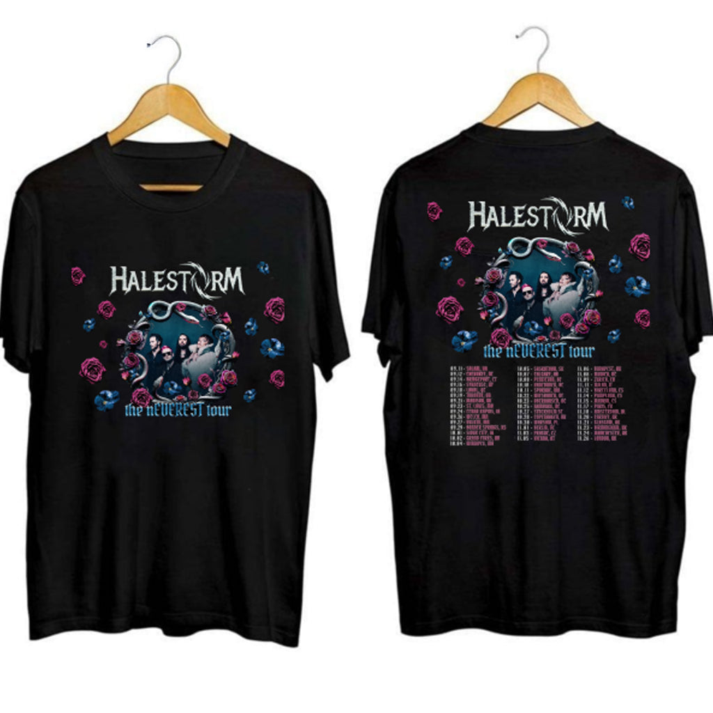Halestorm The nEVEREST Tour Shirt Fan Merch Music Lover Gifts For Him - Gypsysystersgift