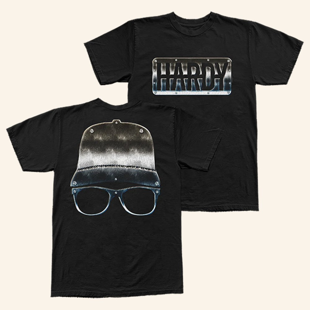 Hardy Merch Chrome Black T-Shirt Music Lover Gift Ideas For Him - GypsysystersGift