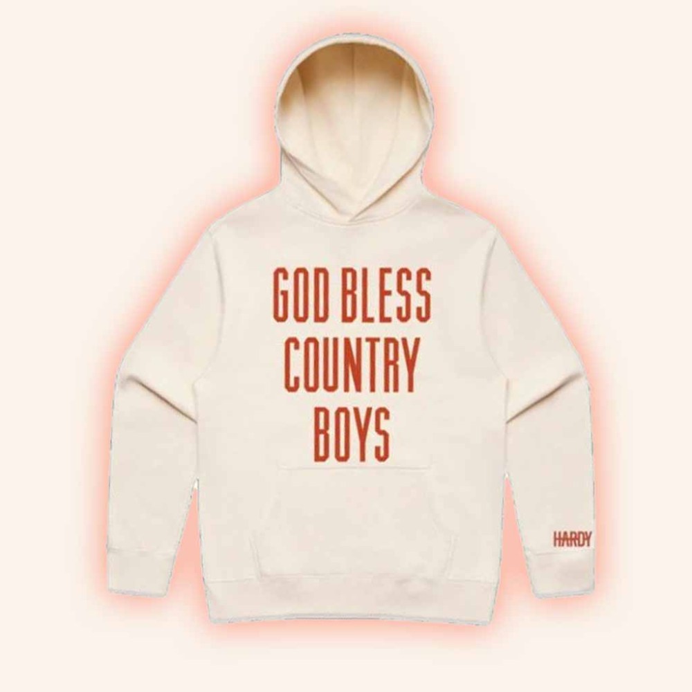 Hardy Merch God Bless Country Boys Hoodie Music Lover Gifts For Him - Gypsysystersgift