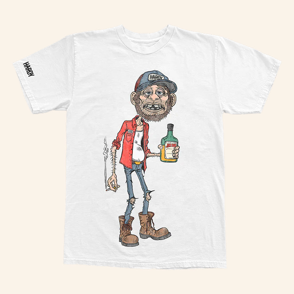 Hardy Merch Jim Bob White T-Shirt Unique Gifts For Music Lovers - GypsysystersGift