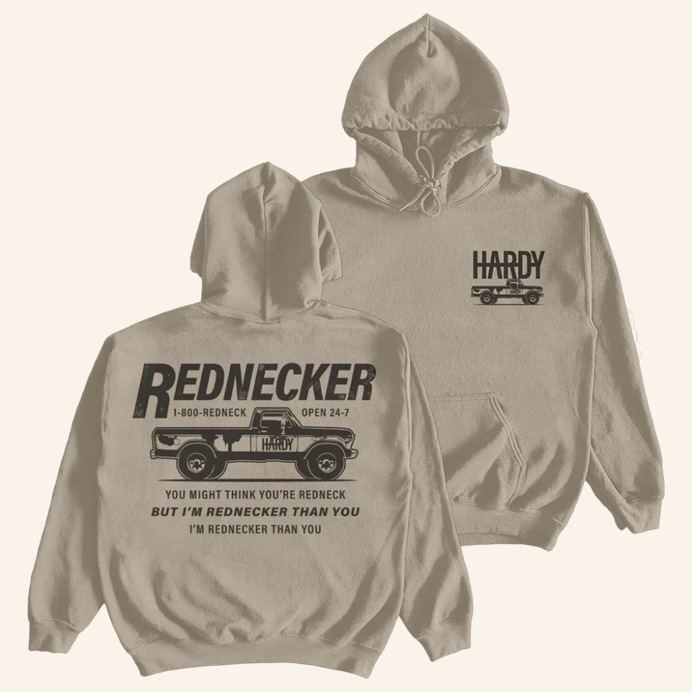 Hardy Merch Rednecker Hoodie Music Lover Gift Ideas For Him - Gypsysystersgift