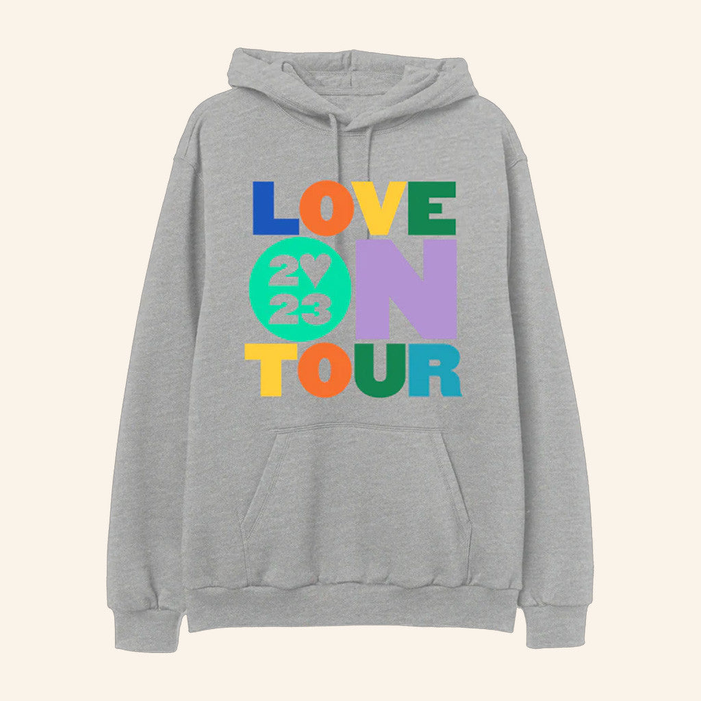 Harry Styles Merch Love On Tour 2023 Hoodie Music Lover Gifts For Him - Gypsysystersgift