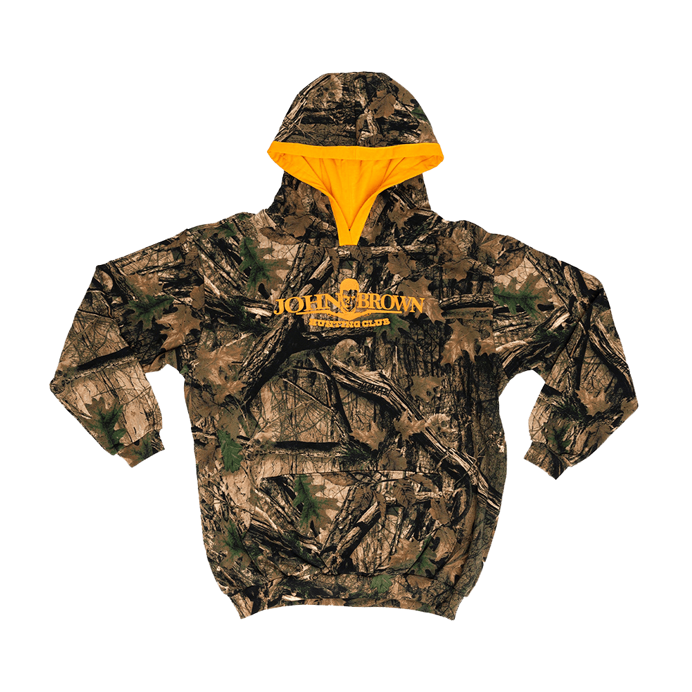 Hasan Piker Merch John Brown Hunting Club Camo Hoodie Hasanabi Merch Dad Father's Day Gifts - Gypsysystersgift