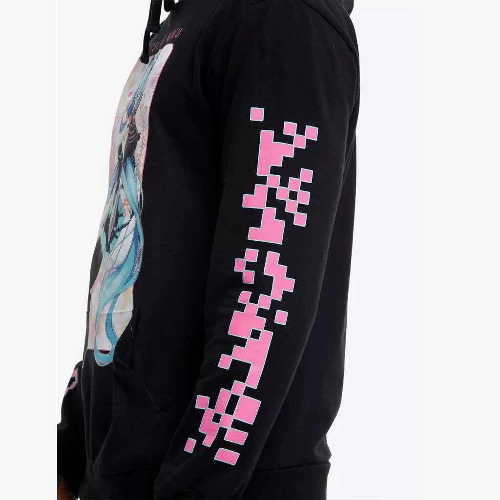 Hatsune Miku Merch Hatsune Miku Winter Outfit Hoodie Best Gifts For Him - Gypsysystersgift