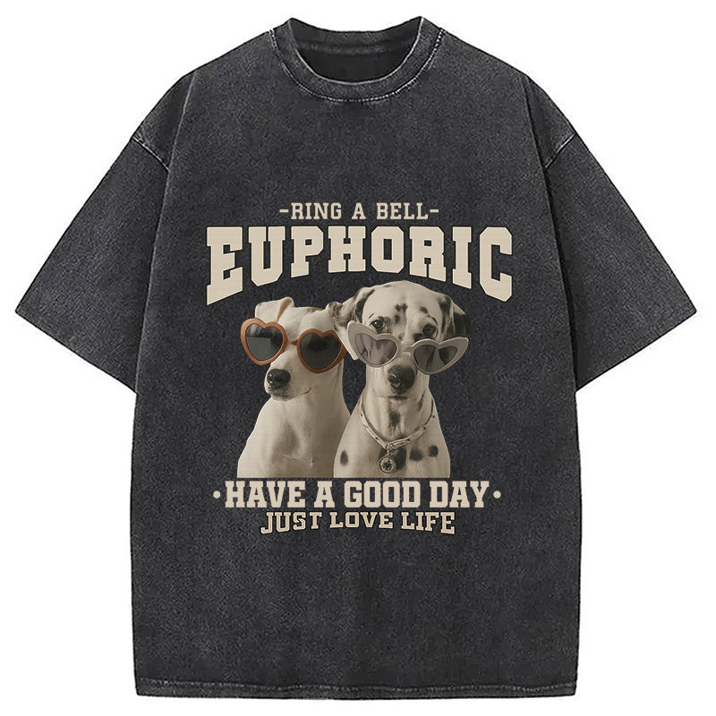 Have A Good Day Washed T-Shirt Retro Humor Outfit Idea Gifts For Her - Gypsysystersgift
