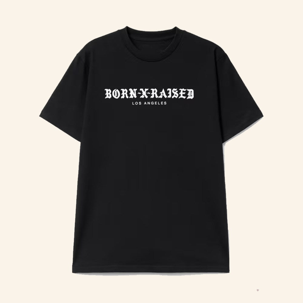 HBX Merch Born X Raised Los Angeles T-Shirt Unique Gifts For Husband - GypsysystersGift