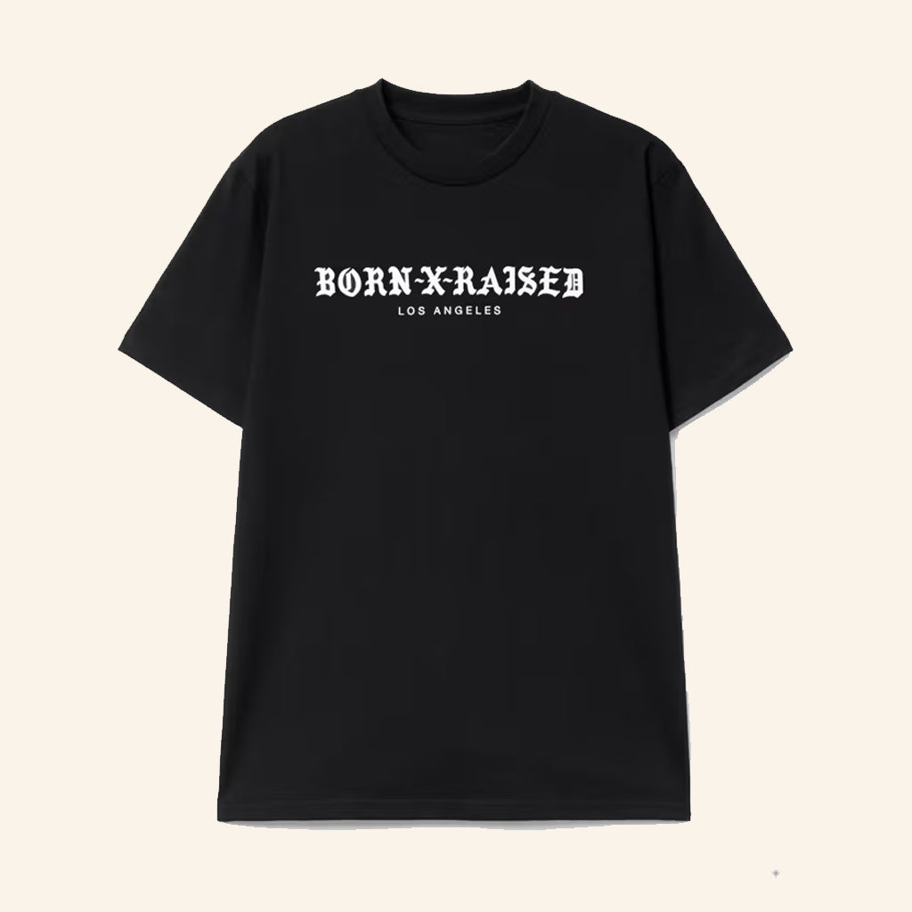 HBX Merch Born X Raised Los Angeles T-Shirt Unique Gifts For Husband - GypsysystersGift