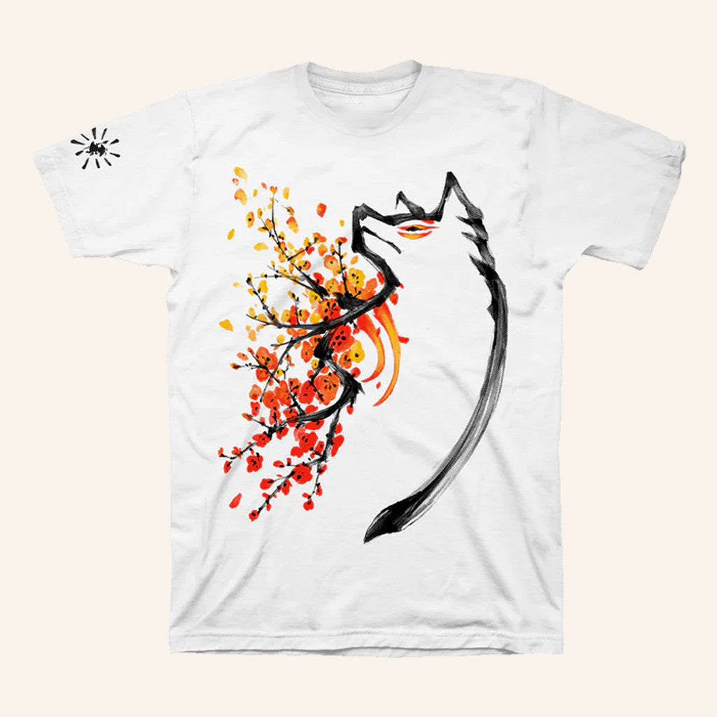 Homestar Runner Merch Okami Painted Wolf T-Shirt Christmas Present For Him - Gypsysystersgift