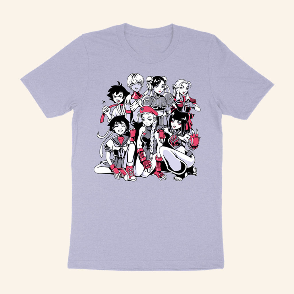 Homestar Runner Merch Women Of Street Fighter Shirt Street Fighter T-Shirt Best Gifts For Her - Gypsysystersgift