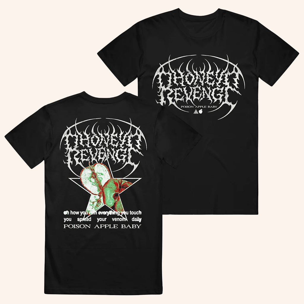 Honey Revenge Merch Poison Apple Baby Metal Black T-Shirt Gifts For Music Fans - GypsysystersGift