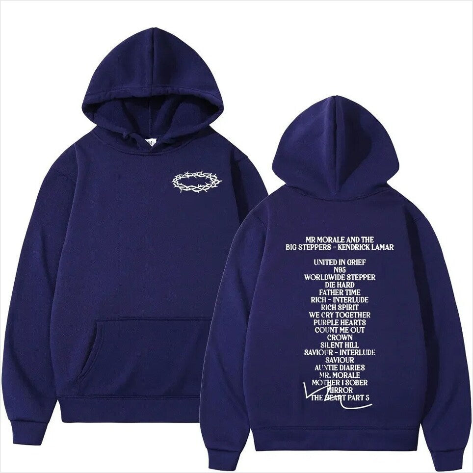 Hoodie Flowingwaterpress Hip Hop Rapper Kendrick Lamar Gifts For Her Merch Clothing - Gypsysystersgift