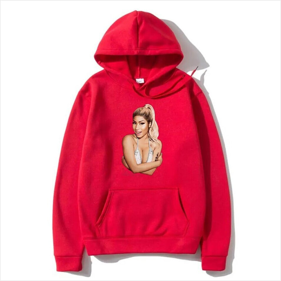 Hoodie Rapper Nicki Minaj Print Gifts For Him Merch Apparel - Gypsysystersgift