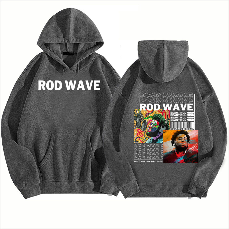 Hoodie Tuledai Rod Wave Hip Hop Music Man Woman Harajuku Tops Fans Gift Gifts For Him Merch Apparel - Gypsysystersgift