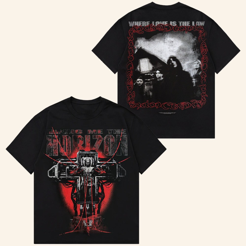Horizon Supply Co Bring Me The Horizon Merch Love Is The Law T-Shirt Gifts For Him - Gypsysystersgift