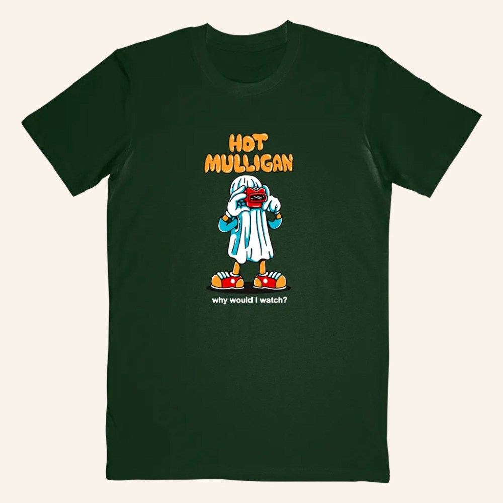 Hot Mulligan Merch Ghost T-Shirt Music Lover Gift Ideas For Him - GypsysystersGift