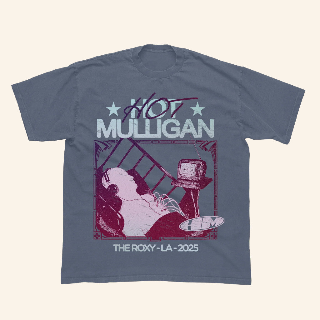 Hot Mulligan Merch The Roxy LA 2025 T-Shirt Christmas Gifts For Him - Gypsysystersgift
