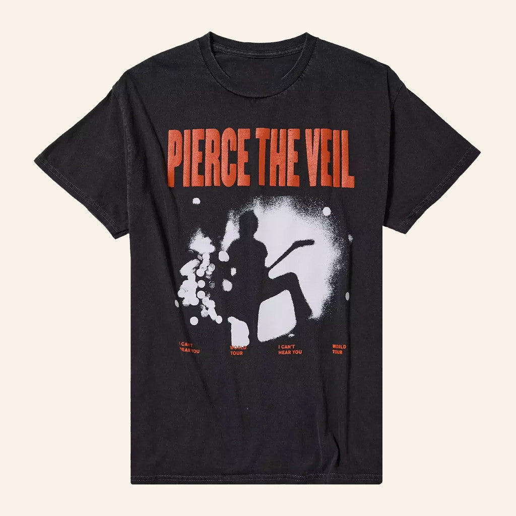 Hot Topic Merch Pierce The Veil Silhouette T-Shirt Pierce The Veil Merch Gift Ideas For Him - Gypsysystersgift