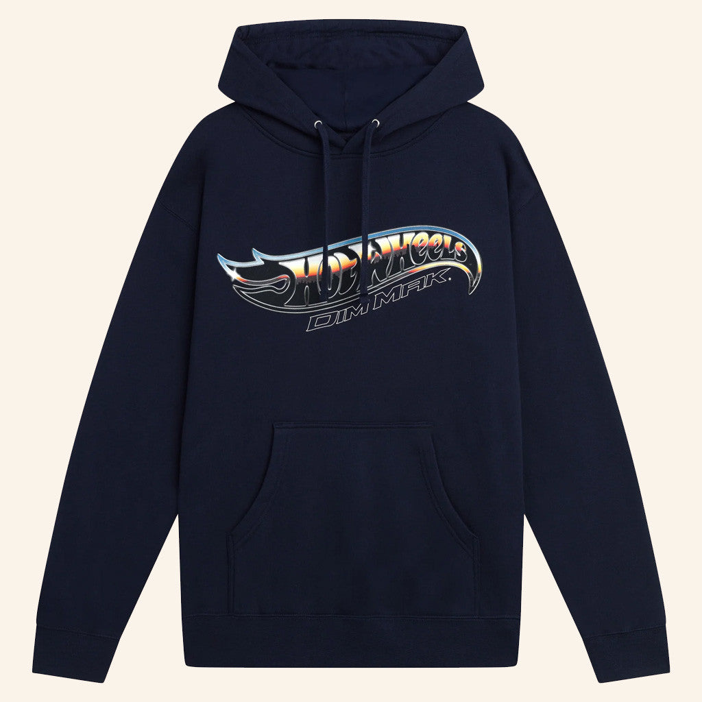 Hot Wheels x Dim Mak Collection Merch Cityscape Logo Hoodie Birthday Gift Ideas For Him - Gypsysystersgift