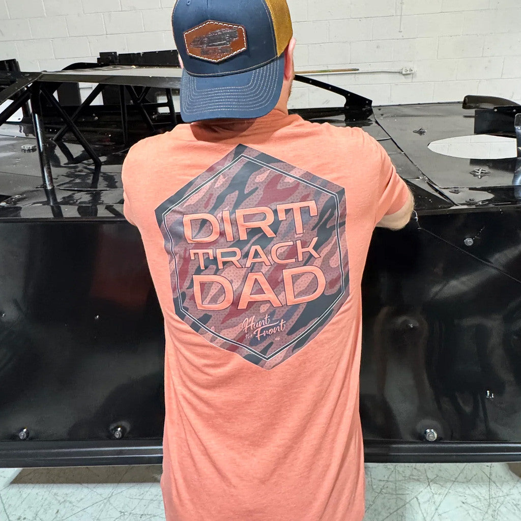 Hunt The Front Merch Dirt Track Dad T-Shirt Birthday Gifts Ideas For Him - GypsysystersGift