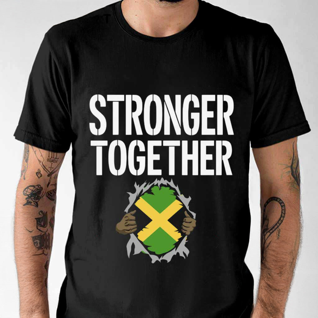 Hurricane Melissa Jamaica Strong Relief Support Jamaica T-Shirt Gifts For Him Her - Gypsysystersgift