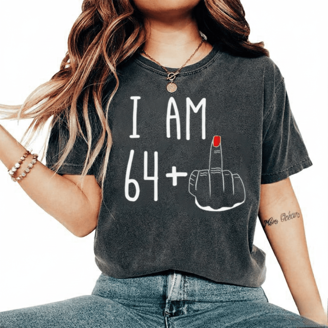 I Am 64 Years Of Amazing Life Wash T-Shirt Birthday Gifts For Her - GypsysystersGift