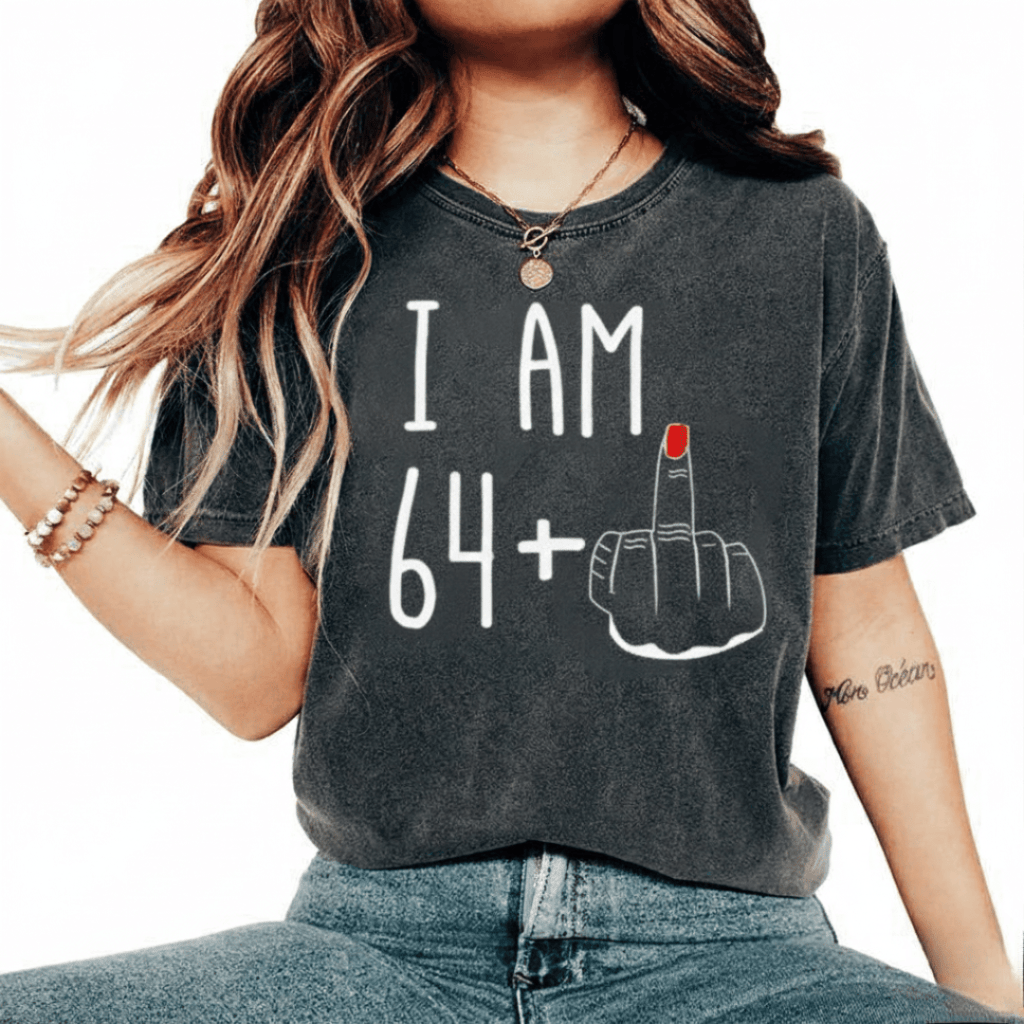 I Am 64 Years Of Amazing Life Wash T-Shirt Birthday Gifts For Her - GypsysystersGift