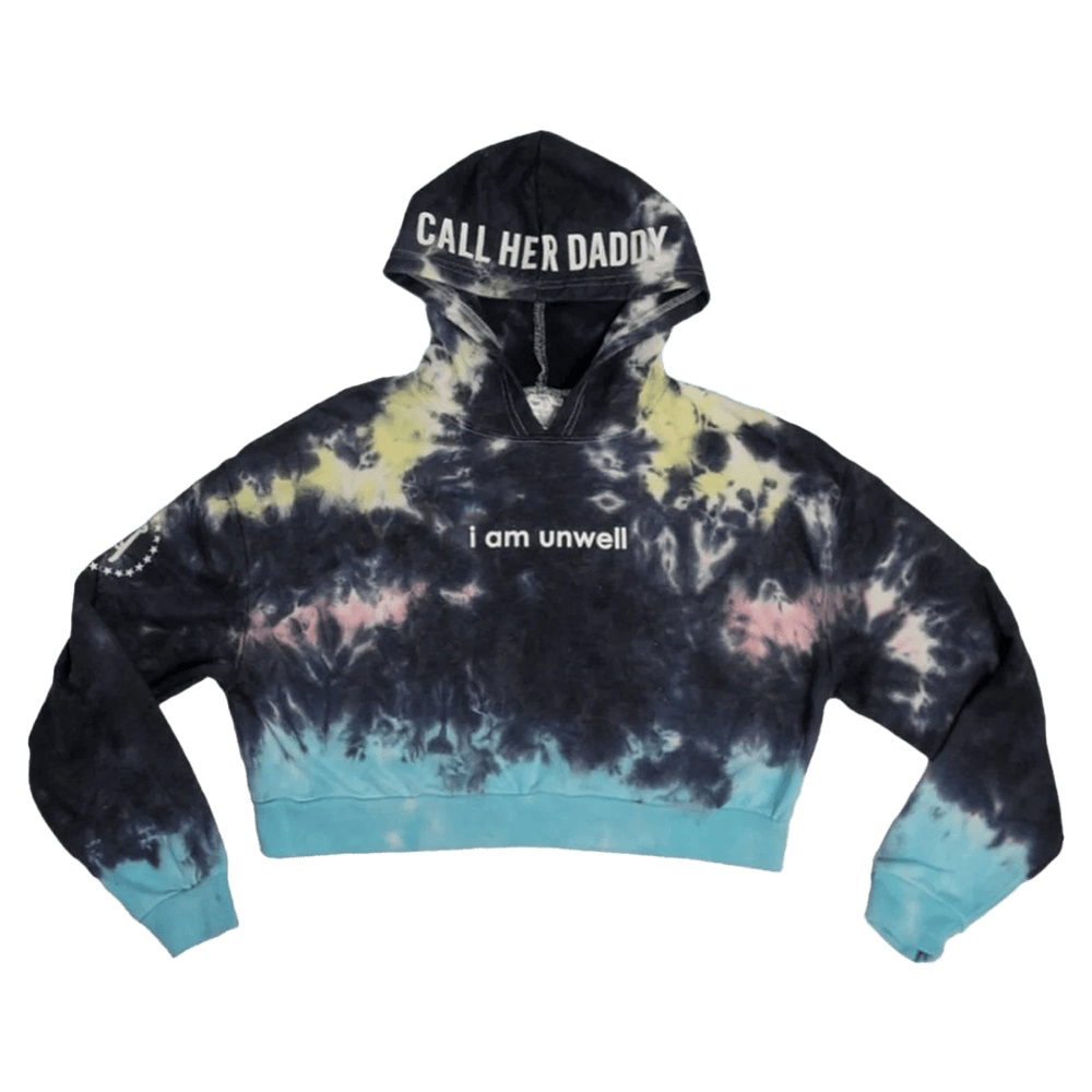 I Am Unwell Tie Dye Hoodie Call Her Daddy Merch Gift for Wife Cool Color Hoodie - Gypsysystersgift