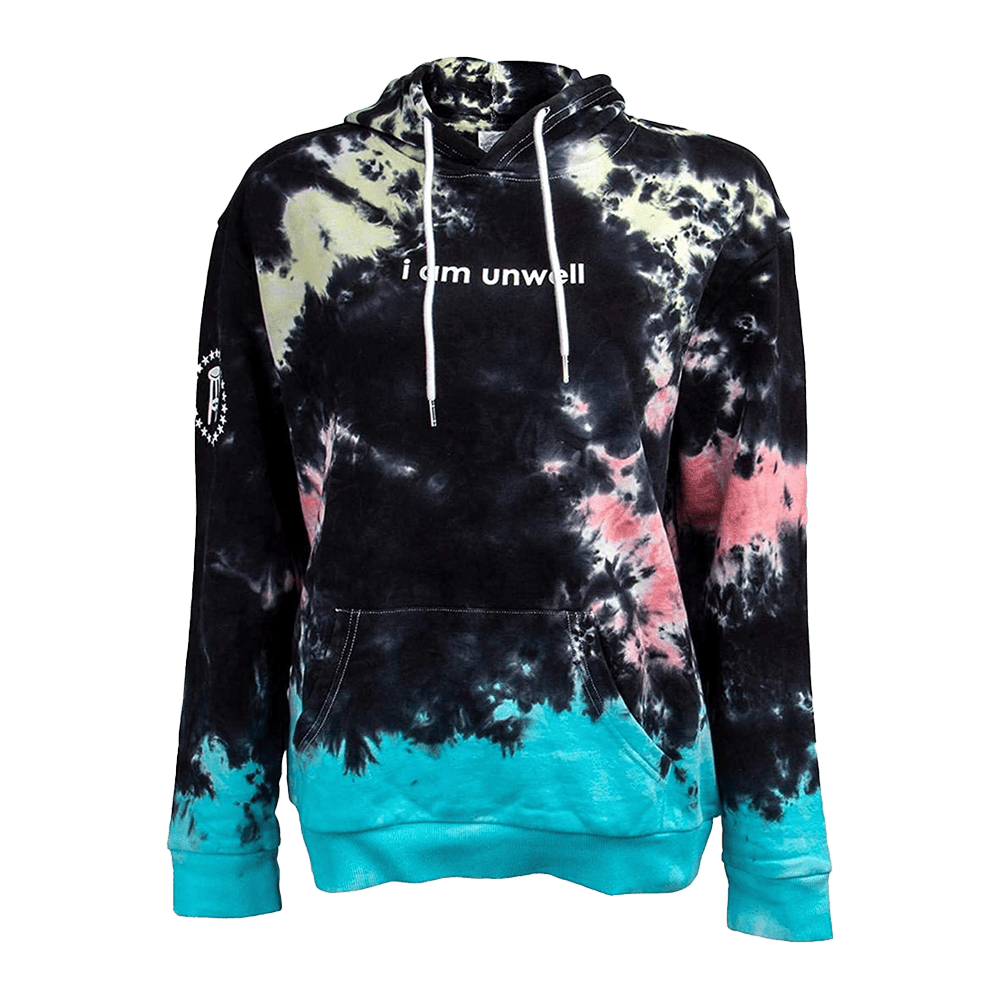 I Am Unwell Tie Dye Hoodie Call Her Daddy Merch Great Gift for Wife Colorful Hoodie - Gypsysystersgift
