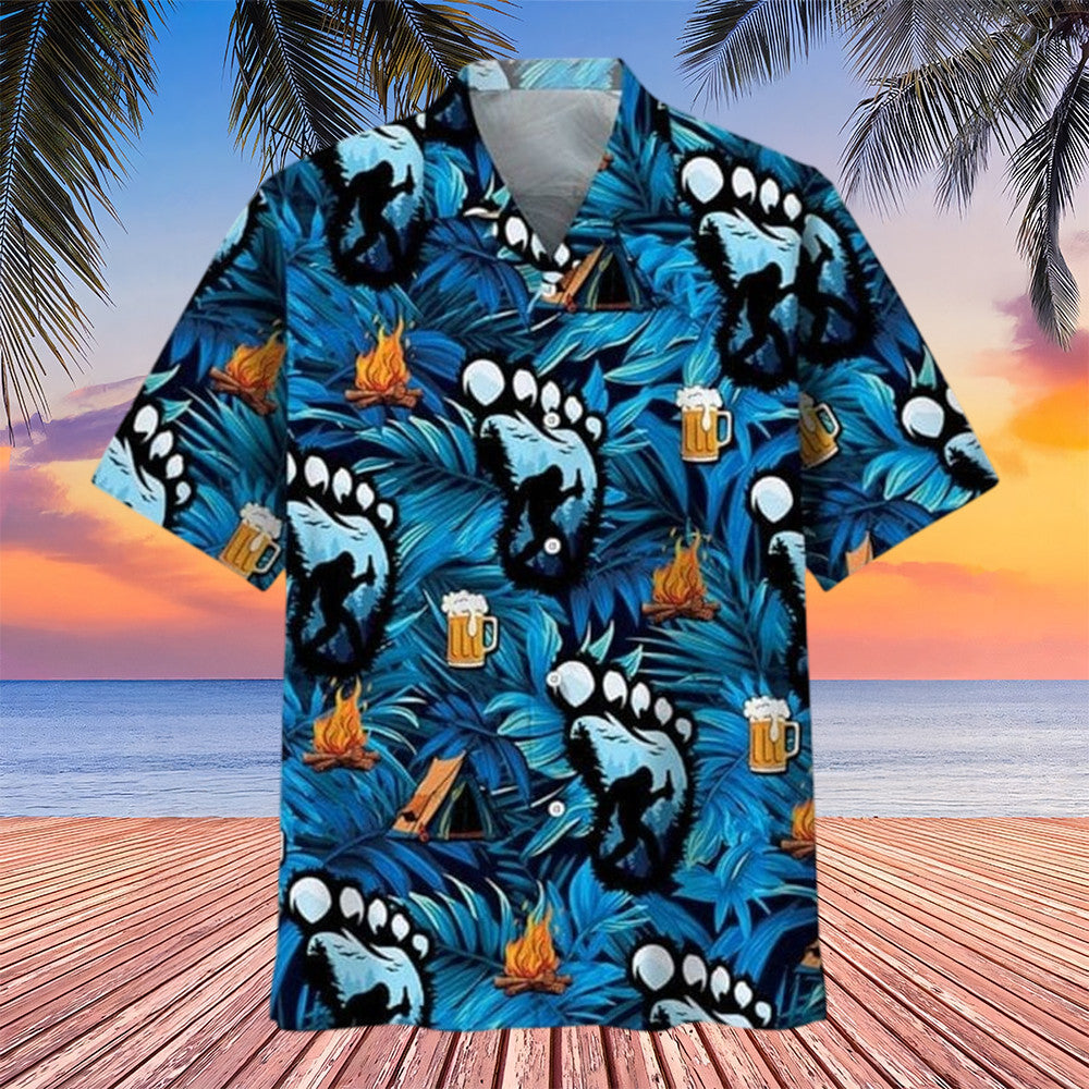 I Don't Always Drink When I Am Camping Hawaiian Shirt Gifts For People Who Like Bigfoot - Famerry