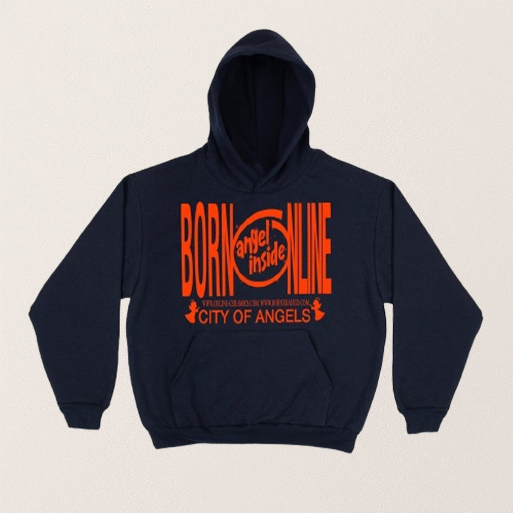 I Love LA True Whitaker Born X Raised Online Ceramics Angel Inside Hoodie Gifts For Him - Gypsysystersgift