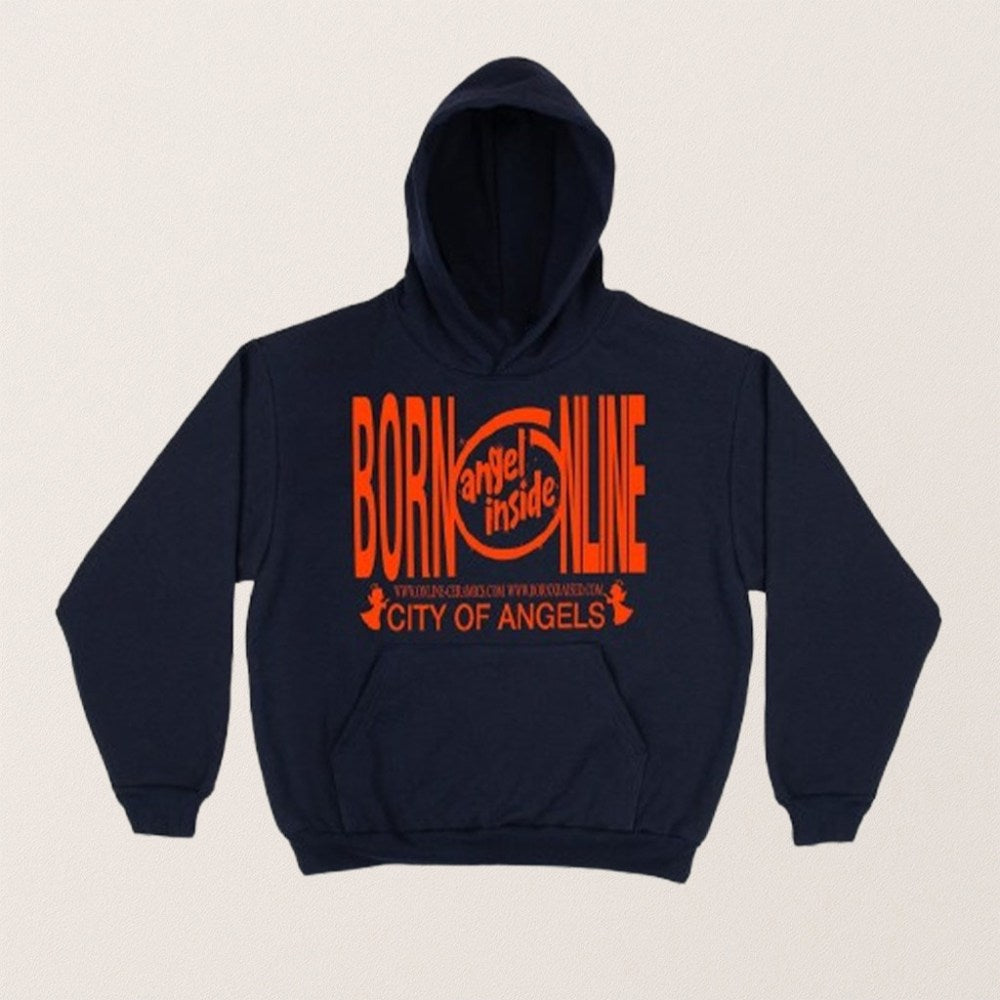 I Love LA True Whitaker Born X Raised Online Ceramics Angel Inside Hoodie Gifts For Him - Gypsysystersgift