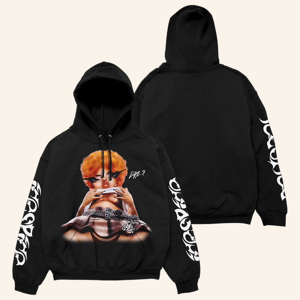 Ice Spice Merch Like Black Hoodie Presents For Hip Hop Lovers - Gypsysystersgift