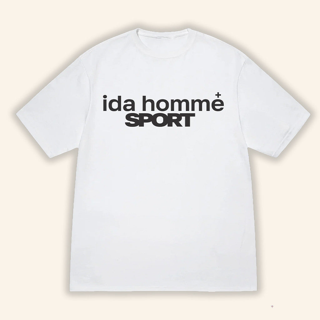 IDA Homme Sport White T-Shirt IDA Merch Birthday Gifts For Brothers - GypsysystersGift