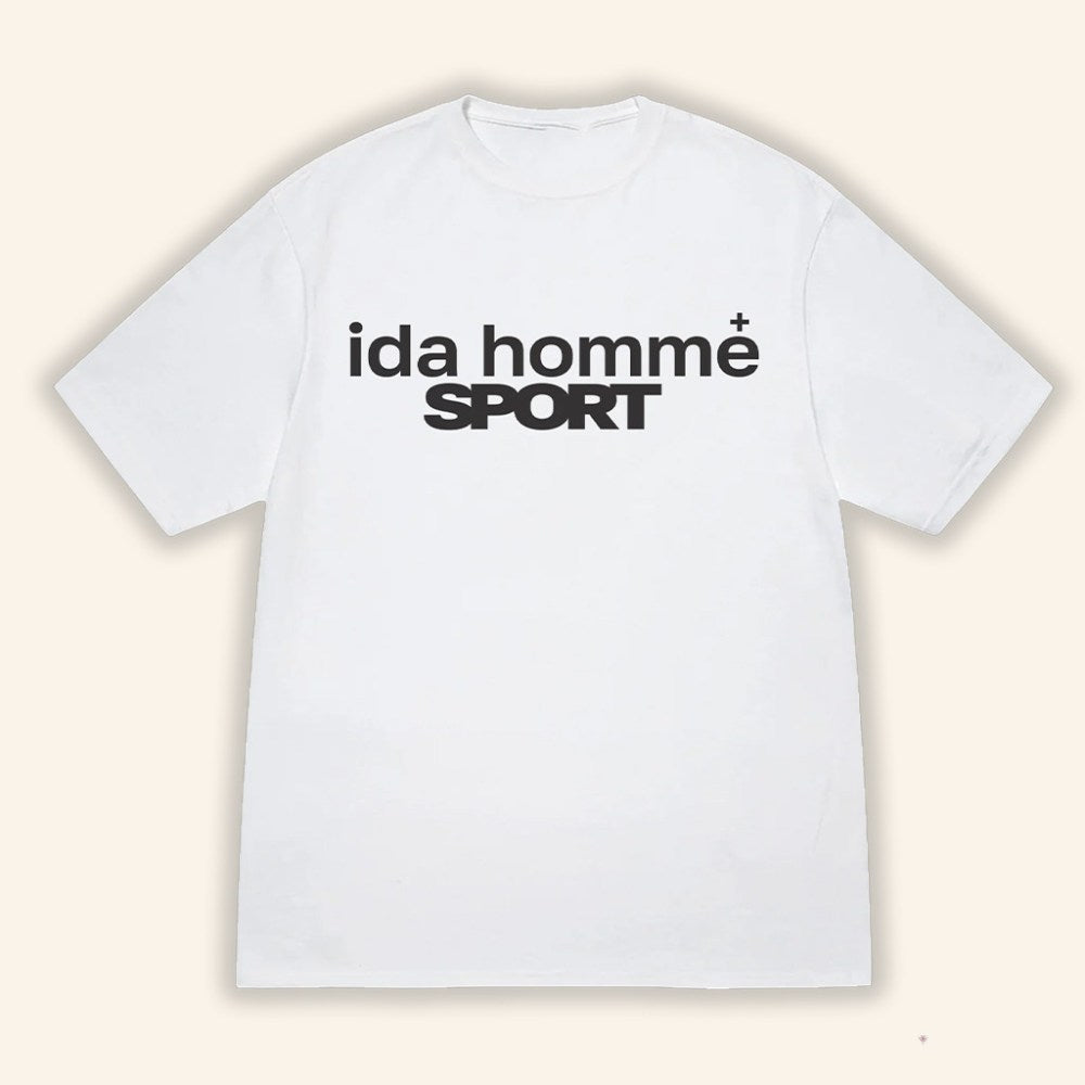 IDA Homme Sport White T-Shirt IDA Merch Birthday Gifts For Brothers - GypsysystersGift