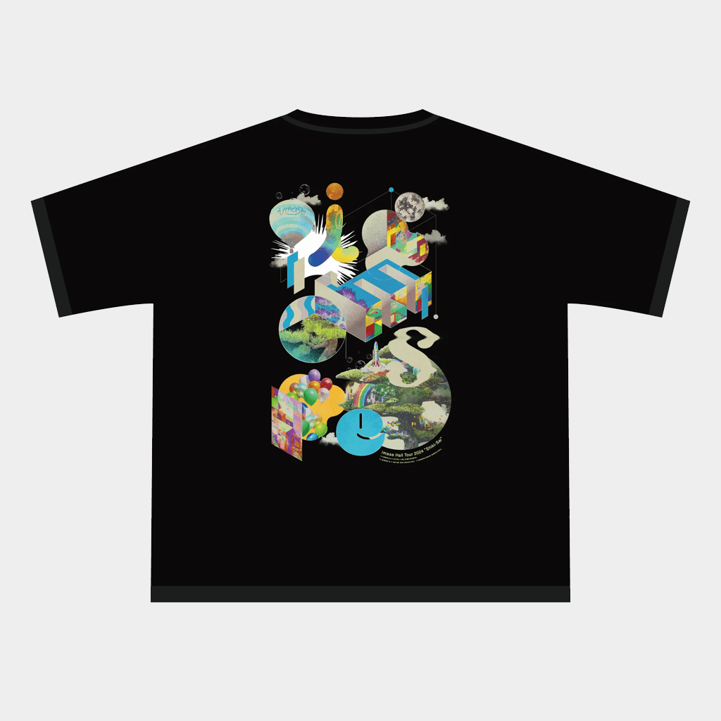 Imase Shiki Sai Black T-Shirt Imase Merch Music Related Gifts For Guys - GypsysystersGift