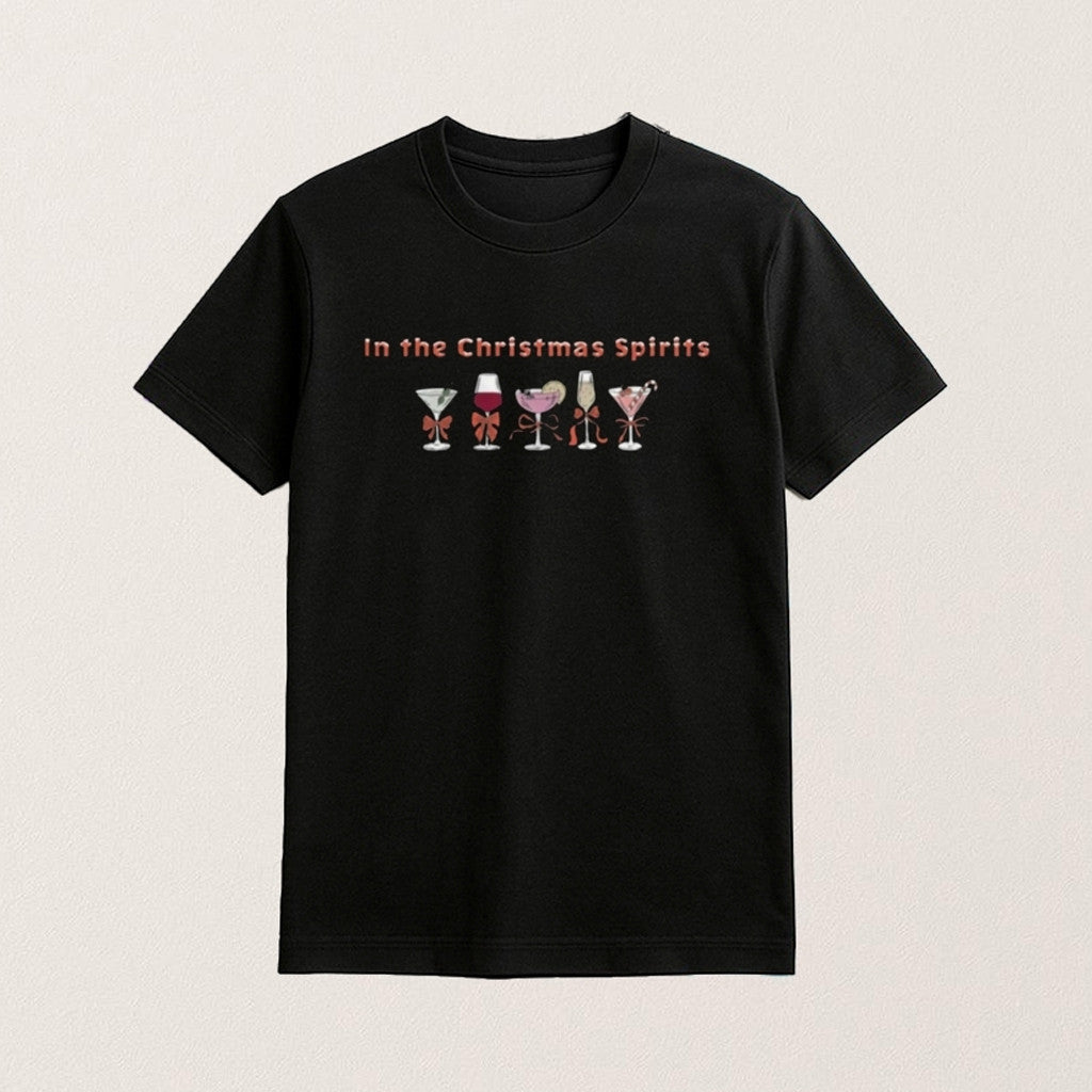 In The Christmas Spirits Alcohol Shirt Christmas Gift Ideas For Her - Gypsysystersgift