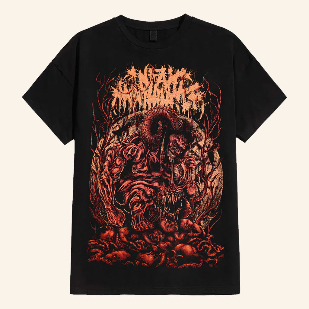 Infant Annihilator Merch Chewer T-Shirt Black Music Lover Gifts For Him - GypsysystersGift