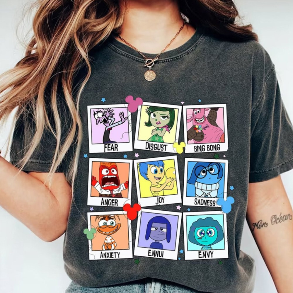 Inside Out 2 Characters Shirt Inside Out Merch Gifts Ideas For Her - Gypsysystersgift