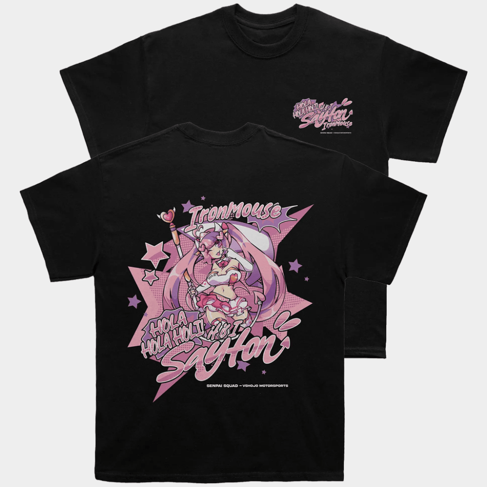 Ironmouse Merch VShojo x Senpai Squad Ironmouse T-Shirt Birthday Gift For Her - GypsysystersGift