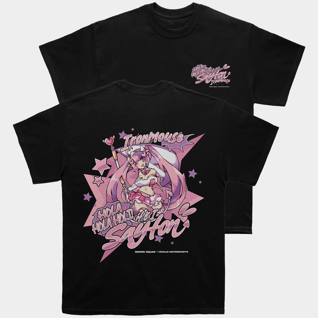 Ironmouse Merch VShojo x Senpai Squad Ironmouse T-Shirt Birthday Gift For Her - GypsysystersGift